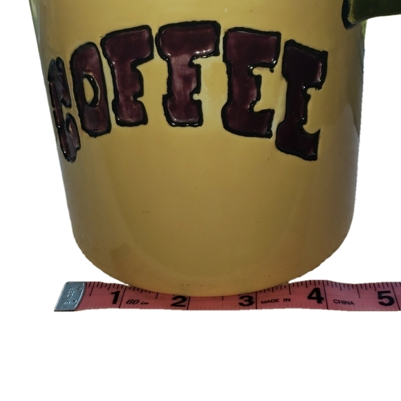 Handmade Ceramic Coffee Canister - Picture 7 of 8